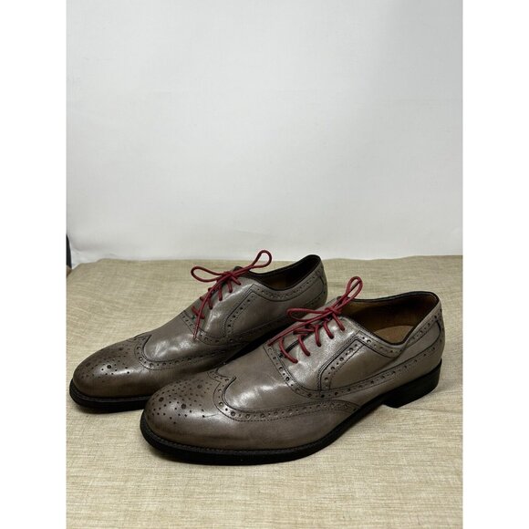 Johnston & Murphy Cap Toe Gray Oxford Dress Shoes Men’s Size 11M 20-0712